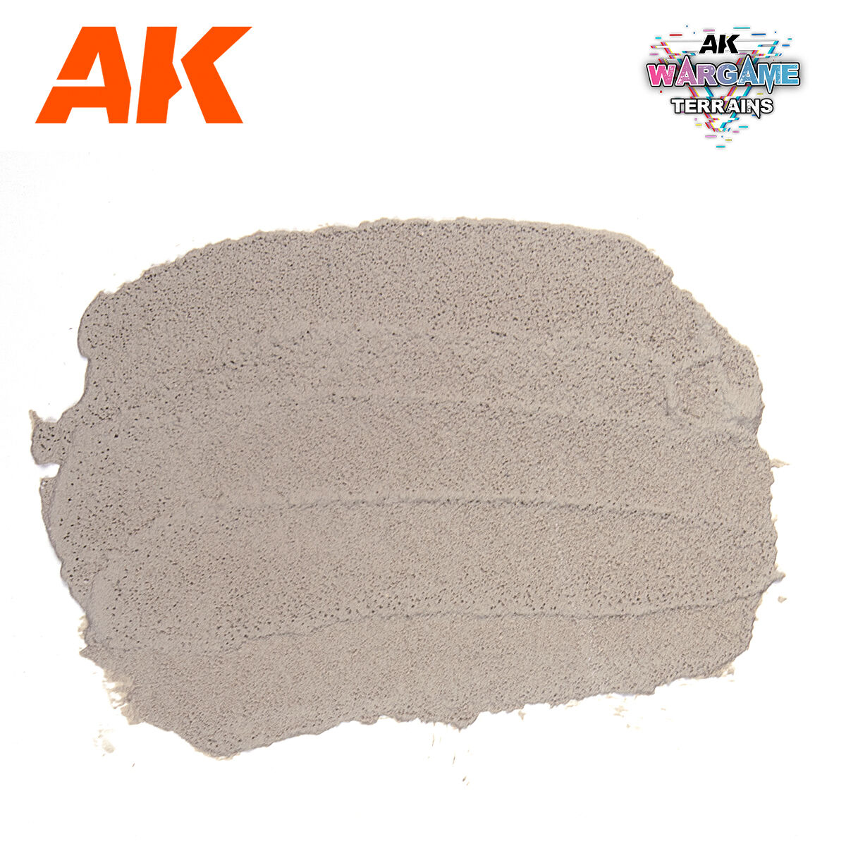 AK Interactive Wargame: Concrete Terrain Paste 100ml