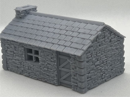 Quarryman's Barracks/Slate Cottage  - HO/OO