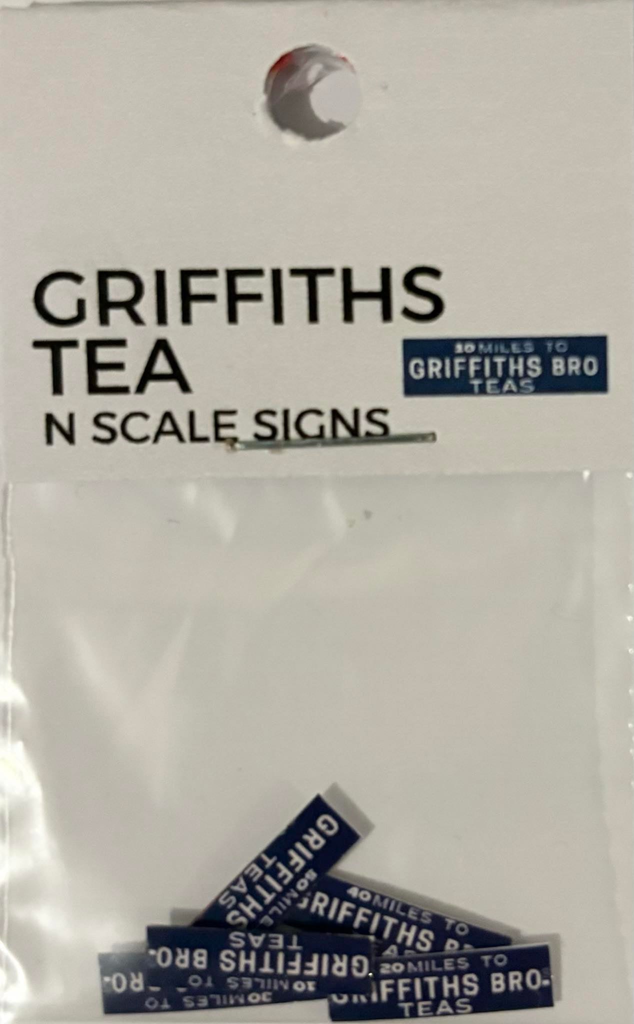 Griffiths Tea Signs