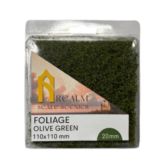 Foliage Olive Green 20mm