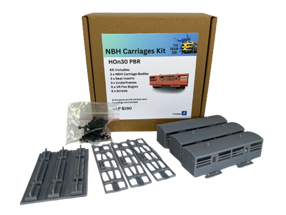 NBH Carriages HOn30 Kit - no wheels