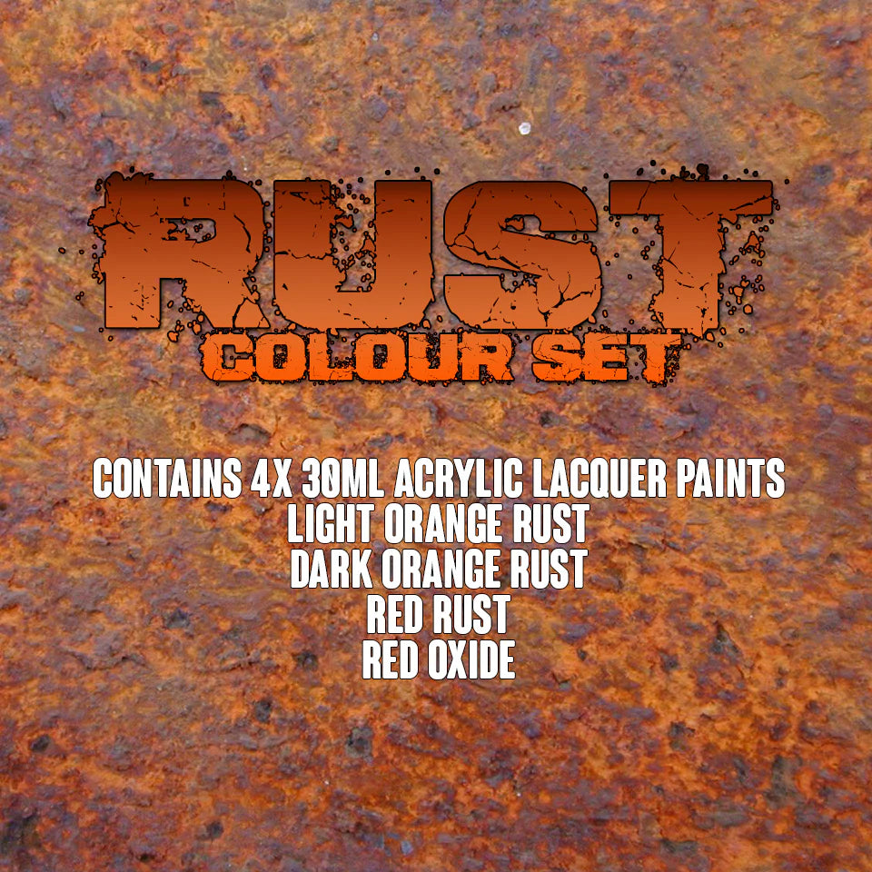 RUST Colour Set – The Train Girl