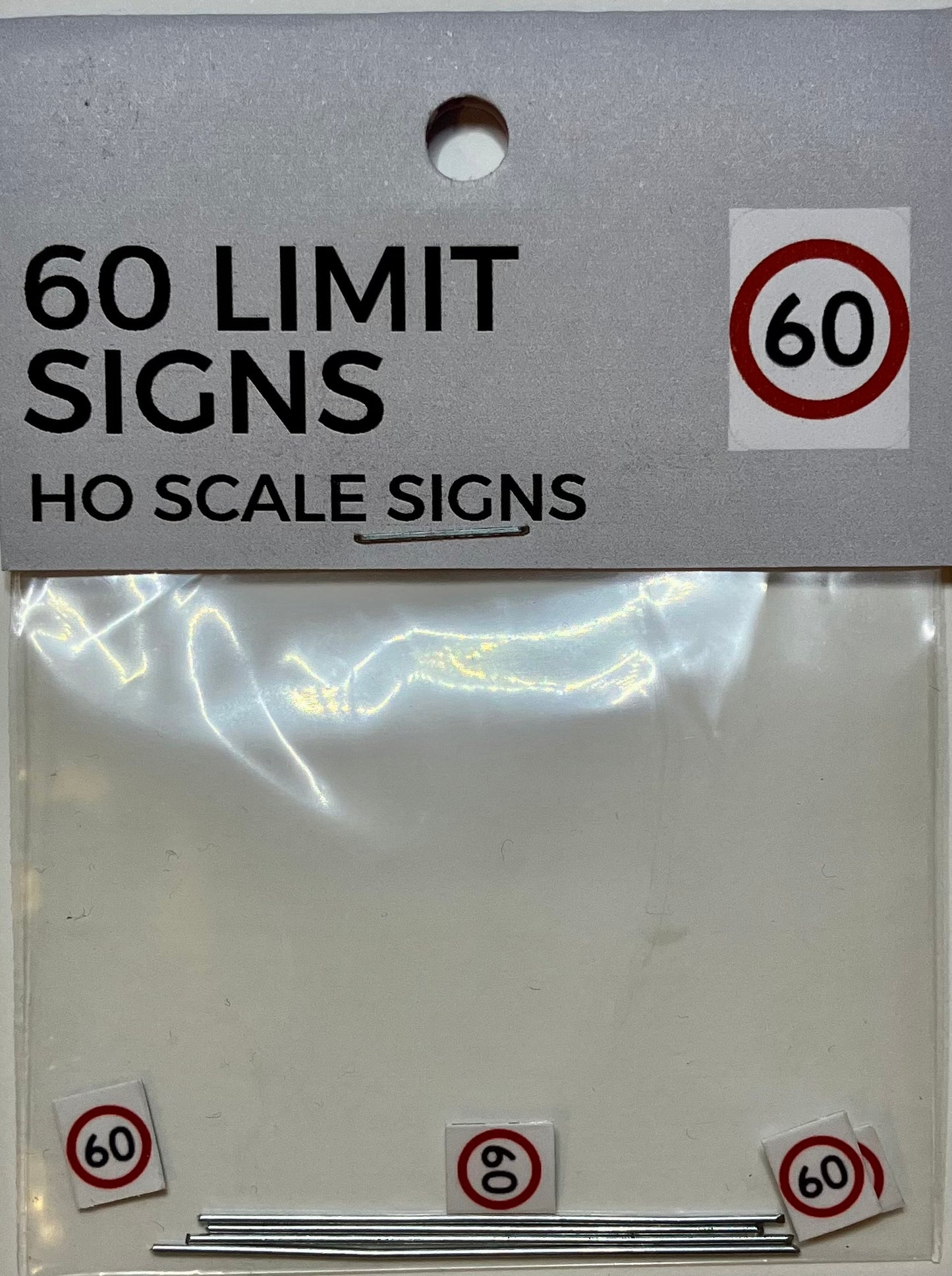 60km Signs
