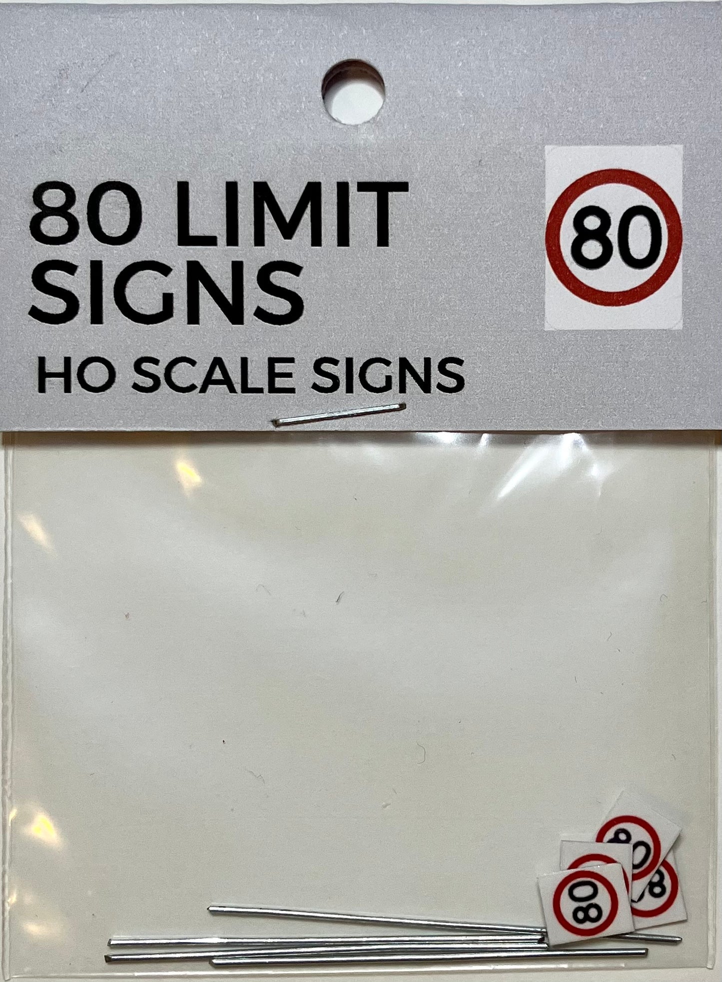 80km Signs