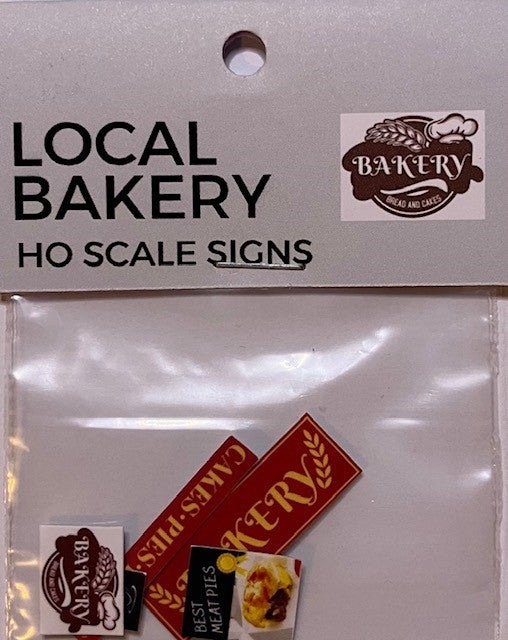 Local Bakery Signs