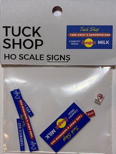 Tuck Shop Signs